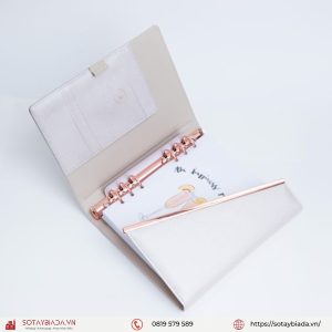 Sổ Bìa Còng Cao Cấp Nắp Xéo - SBC 114