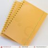 Sổ Lò Xo Bìa Giấy Mỹ Thuật Bồi Carton Cứng Dập Chìm Logo - SLX 107