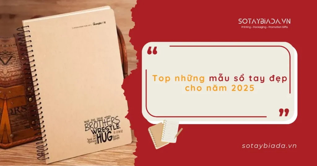 Top những mẫu sổ tay đẹp cho năm 2025